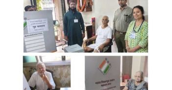 746 elders and Disabled persons did house voting in Thane district